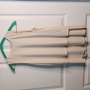 Cream double layer shell